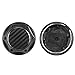 X AUTOHAUX 4pcs 63mm 67mm Wheel Center Hub Caps Hubcaps Covers Universal Rims Hub Cap Parts for Car Black