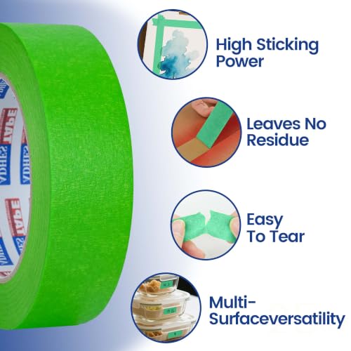 Image of ADHES Green Masking Tape Painter Tape 36mm x 50m