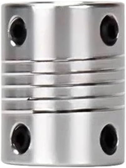 D19xL25 Aluminium Flexible Jaw Shaft Coupling 5 8 6.35mm 8mm 10mm CNC Stepper Motor Coupler Encoders Engraving Machine(4X5)