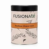 FUSIONATE | Infusión Relajante Rooibos | Sin Teína | Mezcla Natural a Granel con Cacao y Coco | Ideal para la noche | Sabor Dulce y Aromático