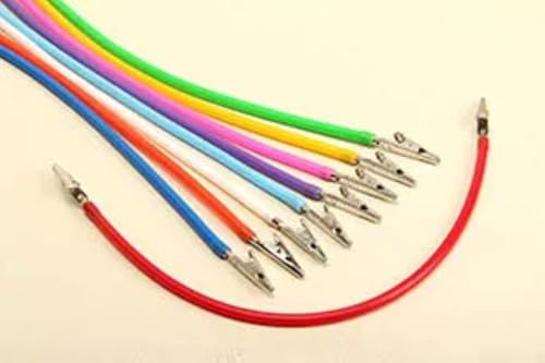 Plasdent 204BC-5NEW Napkin Holders Silicone Tubes with Metal Clips 17.5 Red