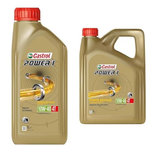 Castrol Bundle mit 4T 10W-40 Motoröl
