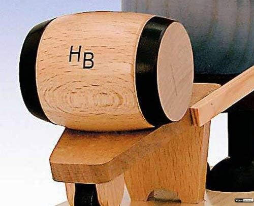 Miniatura 3 de Figura de hombre fumador, comerciante de cerveza, 7.5 in, madera multicolor, talla única