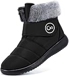 Women Snow Boots 2026 Winter Shoes with Fur Lined Warm Boots for Women Waterproof Booties Anti Slip Shoes