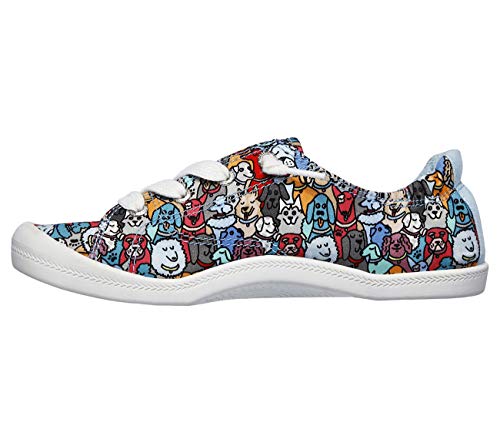 Skechers Skechers BOBS Women's Beach Bingo - Woof Pack Shoe, Multi, 7.5 M US