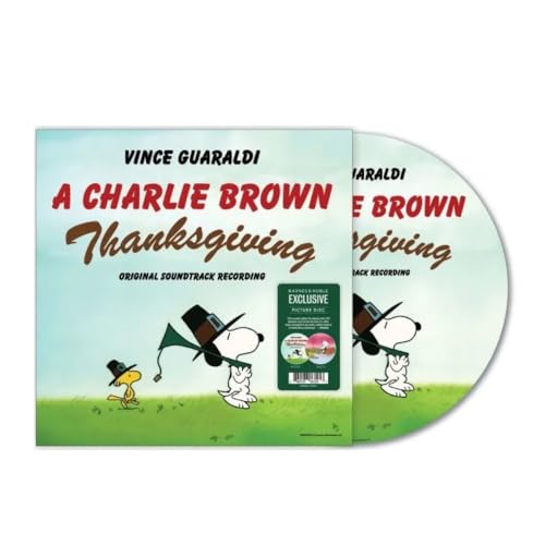 Album art for Vince Guaraldi - A Charlie Brown Thanksgiving Original Soundtrack Recording, Limited Picture Disc Vinyl LP by Vince Guaraldi.
