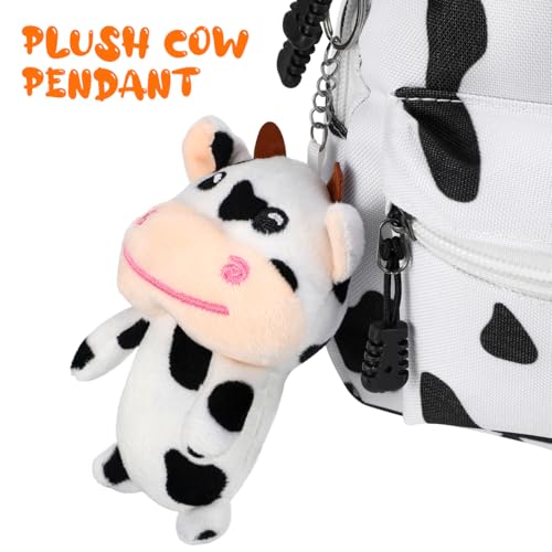 Mini sac à dos imprimé vache pour alléger vos sorties avec style - 6