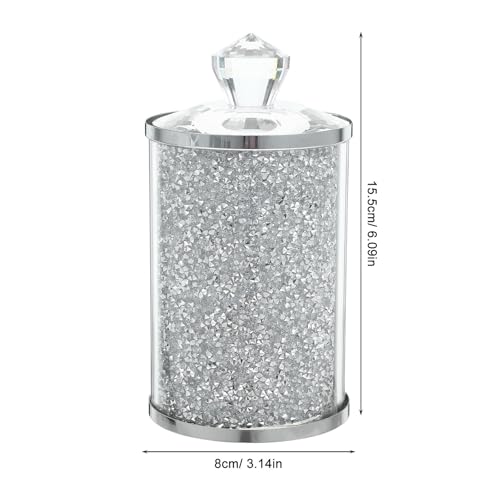 Bote Hermético de Vidrio para Café, Recipiente de Cristal Organizador de Té y Azúcar para Cocina 3