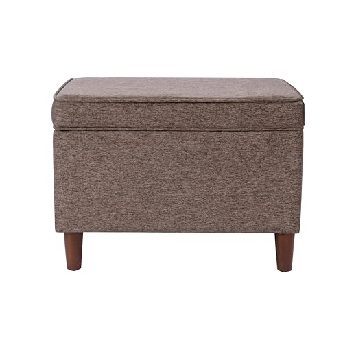 HomePop Home Decor | Dinah Collection Modern Storage Ottoman |