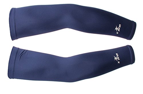 X-PRIN Golf Sun Protection Arm Cooling Sleeve One Pair (Navy)