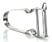 Stainless Steel Star Vegetable Peeler with Swiss Made Blades and Ergonomic Non-Stick Handle, For Potatoes, All Fruits & Veggies, By Bovado USA