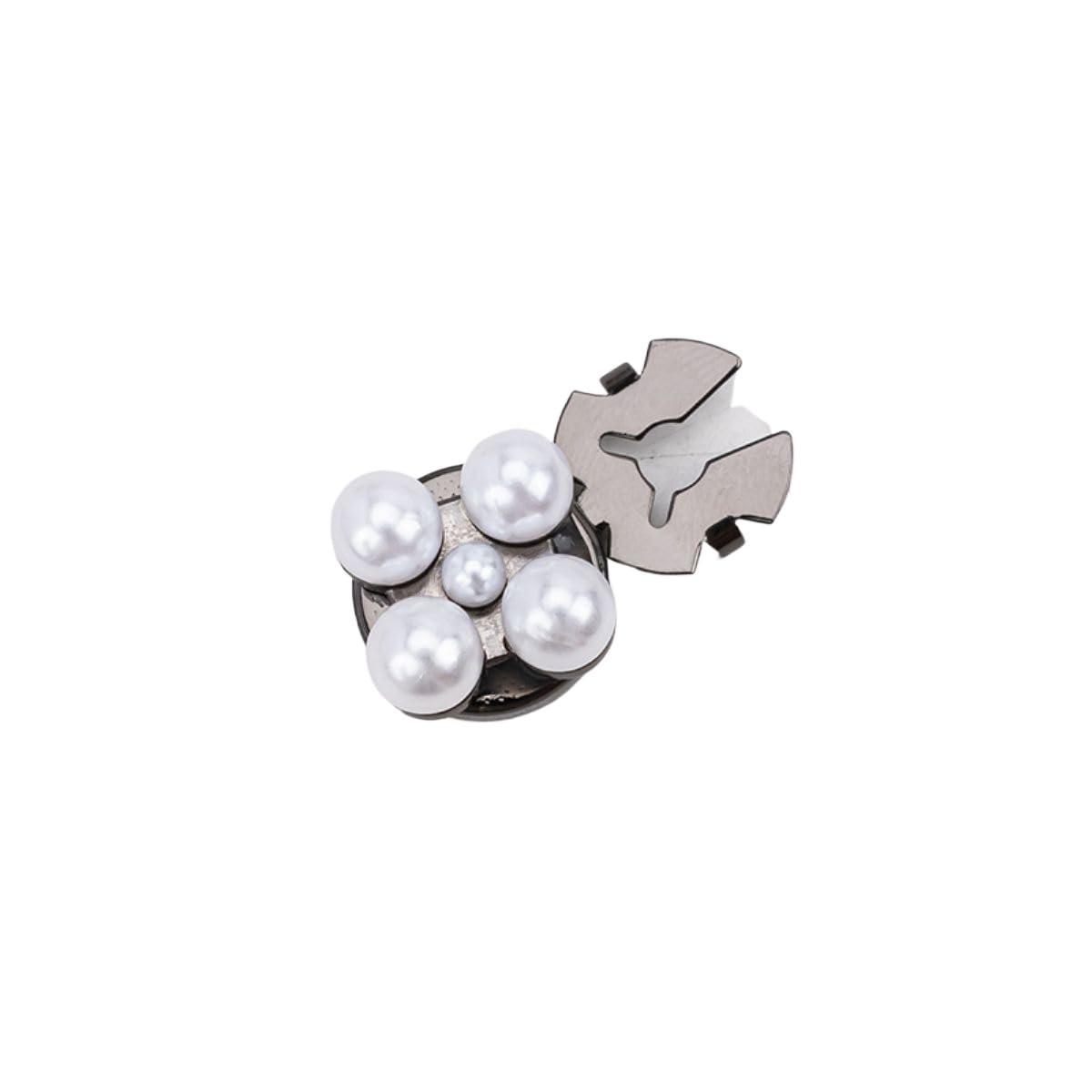 POABXYHD Decorative Cufflinks, Clip-On Cufflink Buttons, Stylish Button Covers for Dress Shirt and Tuxedo Accessories, Formal Shirt Cufflinks Set (No. 73*-round, 2pcs)