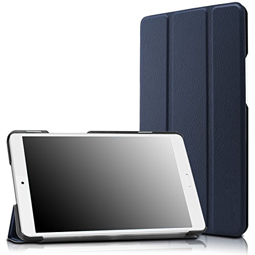 Infiland Huawei MediaPad M3 8.4 Case, Tri-Fold Ultra Slim Stand Smart Case Cover for Huawei MediaPad M3 8.0 Octa Core 8.4