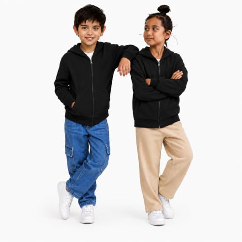 Image of FUNKY MONKEY Unisex Zip-Up Hoodie Sweatshirt - Soft, Comfortable & Everyday Wear