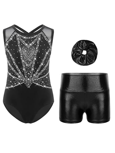 レオタード　セット ツルツルニット ハイネック ハイレグ レオタード ロングローブ