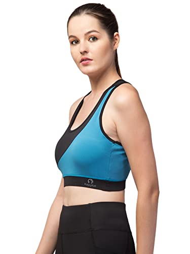 Image of Kopykat Women's Non Padded Wire Free Fourway Lycra Sports Bra