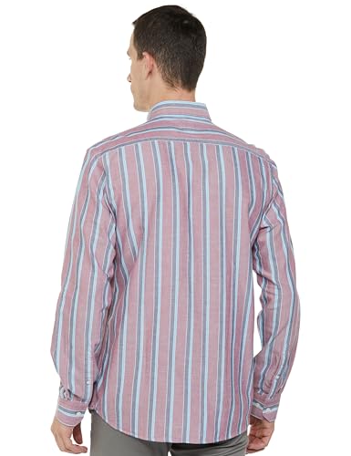 Image of Arrow Men's Striped Slim Fit Shirt