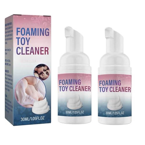 Fresh Foaming Toy Cleaner Dry Cleaner Dry Cleaner - Mousse douce et non irritante pour un nettoyage efficace, 30 ml (2 pièces)