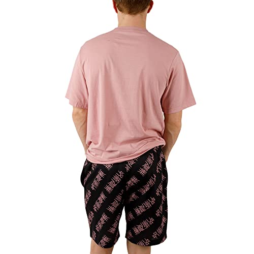Bioworld Jujutsu Kaisen Yuji Itadori Men's Crew Neck Short Sleeve Tee & Lounge Shorts Combo Set3