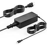 65W USB C Charger Compatible with Lenovo Laptop- Thinkpad T480s T580s T490 E480 E580, Chromebook 100e 300e 500e c340 s330, Yoga C930 C940 C740 S730 730S ADLX65YCC3D ADLX65YDC2A Power Supply Cord
