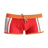 Badehose Lederhosenoptik Herren Die Marke für Männer Sexy-Nylons atmungsaktive Ausbreitung Briefs Badehose Bikini Badehose Set