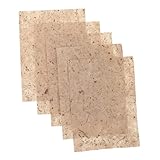 PHENOFICE 20 pezzi Carta Gelso Naturale Handmade per Scrapbooking Decoupage e Pittura Artigianale per Lavoretti Creativi e Calligrafia Carta Riso Vintage Ecologica