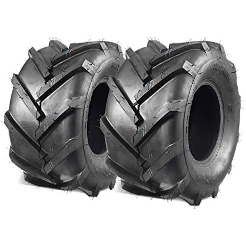 MaxAuto 18x9.50-8 Ag Farm Tractors Tires, 18x9.50x8 Super Lug Riding Mower Tires, 2 Pack Cover