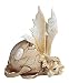 George S. Chen Imports SS-G-71529 Dragon Egg Statue Figurine with October Birthstone, 5", Opal White
