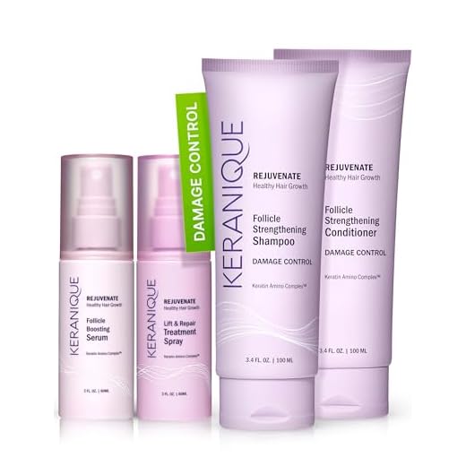 Keranique Damage Control Hair Care Set