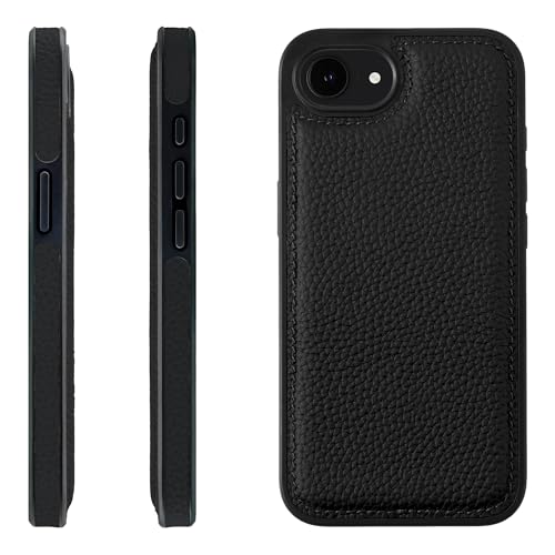 HANATORA for iPhone 17e 16e �P�[�X �{�v �ϏՌ� �o���p�[�^ �X�}�z�P�[�X �X�}�z ���ʖ{�v �V�������N���U�[ �M�t�g �u���b�N WPG-16e-Black