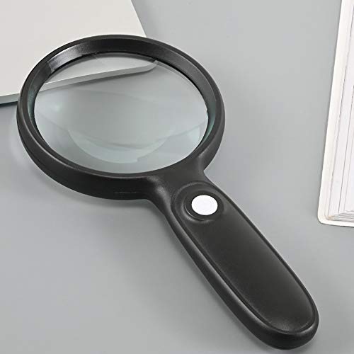 Loupe à main 30x d'excellente finition avec miroir grossissant et éclairage LED Selfless - 4