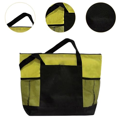 YIJU Sports Gym Bag, Travel Duffle Bag, Pouch, Versatile Stylish Women Large Tote Travel Handbag for Gym Outdoor Exercise Weekend, Yellow4