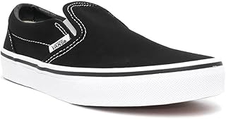VANS SHOES バンズ シューズ スニーカー スリッポン(子供用) KID'S CLASSIC SLIP ON BLACK/WHITE(US企画) スケートボード スケボー