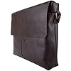 Valita Grand sac à bandoulière professionnel en similicuir pour homme - Marron - marron, Taille unique #2