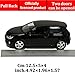 ERBADIHAGO Model Car Volkswagen Golf GTI Toy Car 1/36 Metal Collect Car with Pull Back Toy Cars for Boys Children Gift(Black)