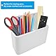 Skythrive Magnetischer Markerhalter für Whiteboard Stifte, Spind Organizer, Whiteboard Zubehör, Magnet Ablage für Schulbedarf, Weiß