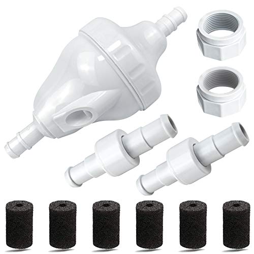 YEECHUN Upgraded G52 Back-Up Valve Include G53 Gear Mechanism & D20 Hose Swivel & D15 Feed Hose Nut & 9-100-3105 Sweep Hose Scrubber Replacement for with Polaris Pool Cleaner 180 280 380 480 PRO 3900