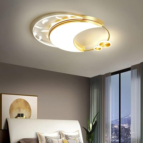 Lustre contemporain LED variable 42W avec télécommande - 3