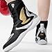 UKUBOXBAG Men's Boxing Fitness Shoes Lightweight Wrestling Fighting Footwear Breathable Fashion Powerlifting Sports Trainer,Black,6.5