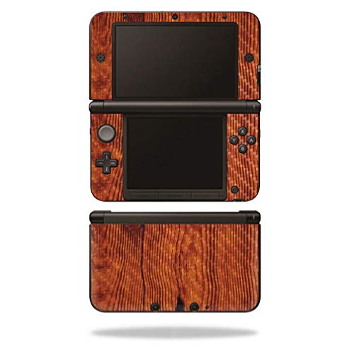 MightySkins Carbon Fiber Skin for Nintendo 3DS XL Original (2012-2014) - Knotty Wood | Protective, Durable Textured Carbon Fiber Finish | Easy to