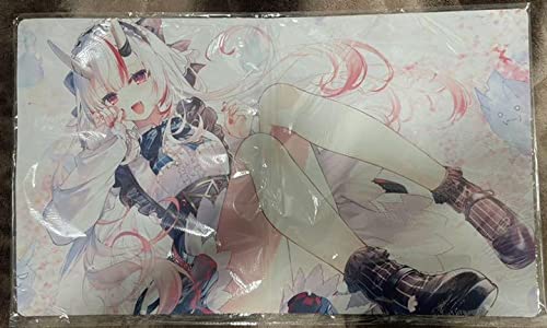 Amazon | ホロライブ 百鬼あやめ プレイマット 白詰草 600mm