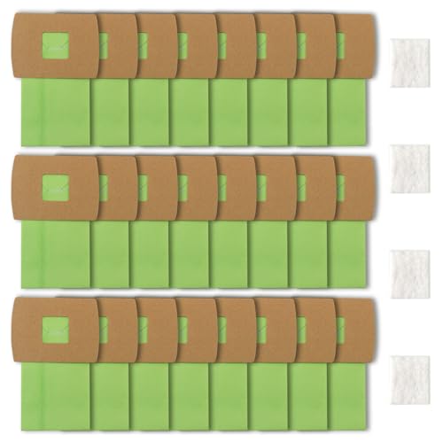 Sacs d'aspirateur compacts Oreck XL Buster B haute filtration lot de 24 PKBB12DW