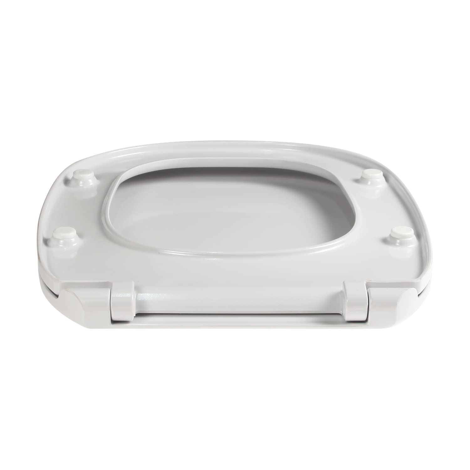 Copriwater per POZZI GINORI 500 CINQUECENTO BIANCO come ORIGINALE TERMOINDURENTE cerniera inox normale o rallentata soft close