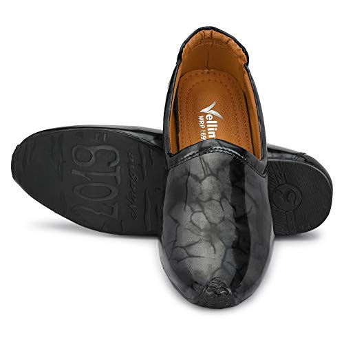 Image of Vellinto Leather Royal Look Patent Leather Shoes for Men | Men's Comfortable Patent Leather