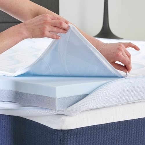 Pluto 3-Inch Cooling Dual-Sided Mattress Topper