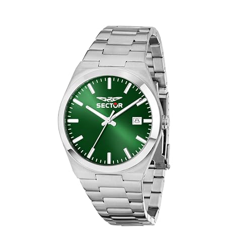Sector No Limits Orologio Uomo, Tempo, Data, Analogico, 40 Mm, Collezione C300, Idee Regalo Uomo