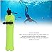 PerGar Diving Surface Marker Buoy, Mini Scuba Diving SMB Surface Marker Buoy, Waterproof Nylon Bright Color High Visibility Diving Float Buoy, for Underwater Activities (Fluorescent
