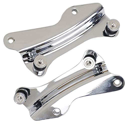 Kit de acoplamiento cromado de 4 puntos con anclaje seguro y resistente para Electra Glide 7