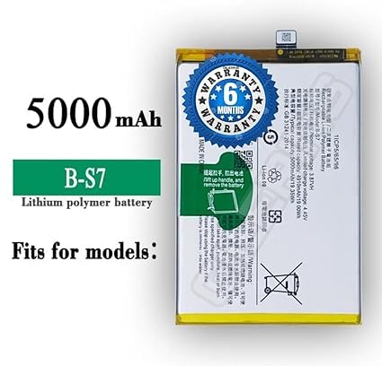 Image of Original B-S7 Battery for Vivo Y15a V2134 / Y15s /V2120, /V2147 / Y01 V2166 Battery with 6 Month Warranty**** (P00118)