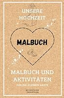 Unsere Hochzeit: Malbuch und Aktivitäten (German Edition) B0F656WQ3T Book Cover